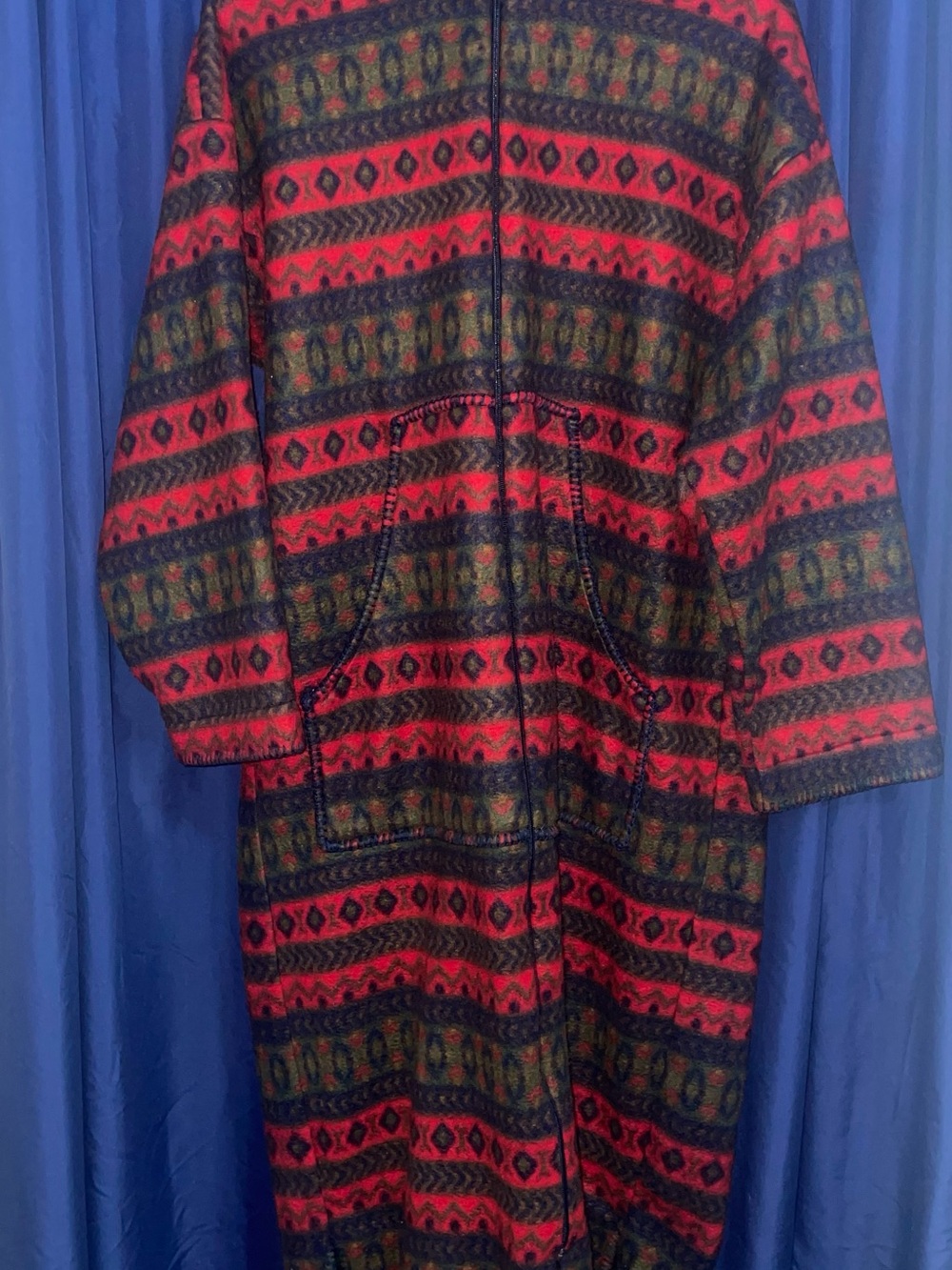 Vintage 90s full zip maxi robe VanityFair
